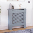 Oxford Radiator Cover - Dark Grey, Small, Modern Design

