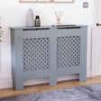 Oxford Radiator Cover - Dark Grey, Medium, Modern Design
