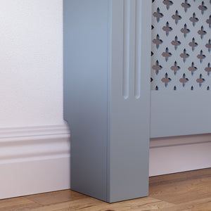 Oxford Radiator Cover Dark Grey, Medium