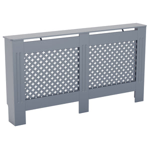 Oxford Radiator Cover Dark Grey, Large