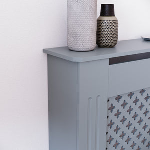 Oxford Radiator Cover Dark Grey, Large