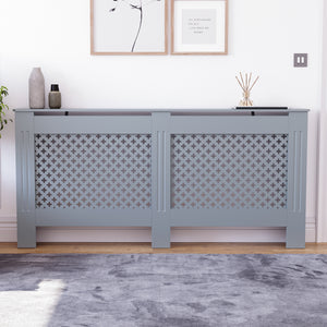 Oxford Radiator Cover Dark Grey, Extra Large