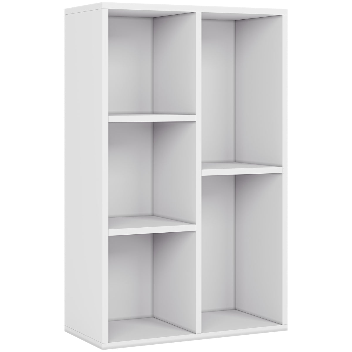 5-Cube Storage Cabinet Unit, White