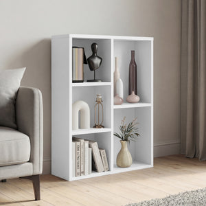 5-Cube Storage Cabinet Unit, White