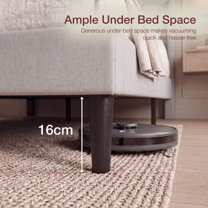 Vianna King Size Fabric Bed and Mattress Beige Linen