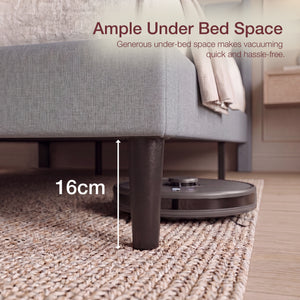 Vianna King Size Fabric Bed and Mattress Light Grey Linen