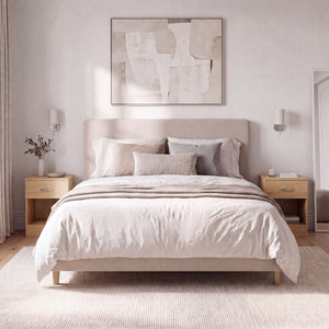 Riano 1 Drawer Bedside  Chest Set Pine Bedroom Storage Unit
