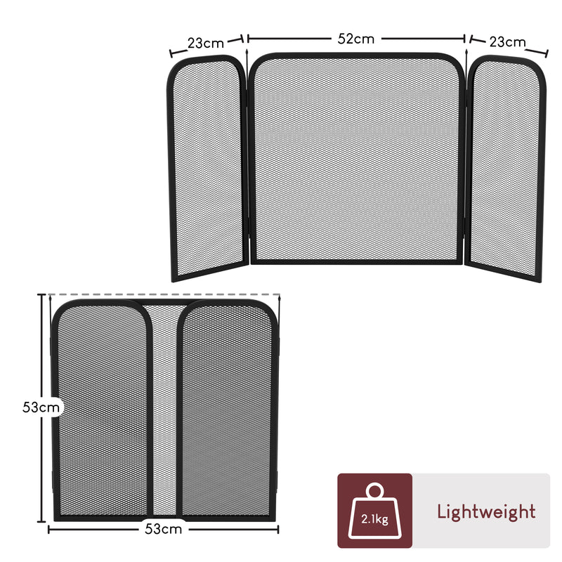 Roxby 3 - Panel Fire Guard - Black