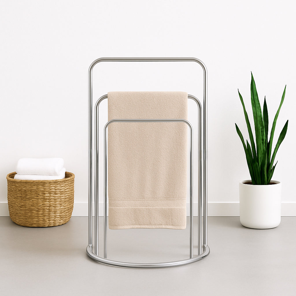 3-Tier Towel Stand - Curved