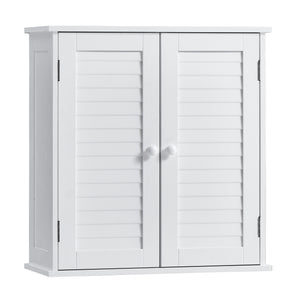 Liano 2-Door Wall Cabinet, White