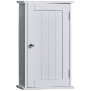 Priano 1-Door Wall Cabinet - White