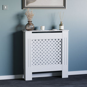 Oxford Radiator Cover - White, Small