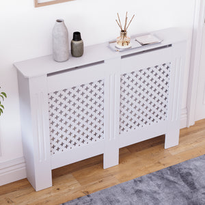 Oxford Radiator Cover - White, Medium