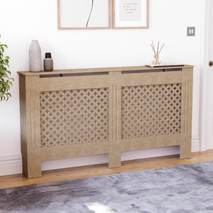 Oxford Radiator Cover - Unfinished, Large