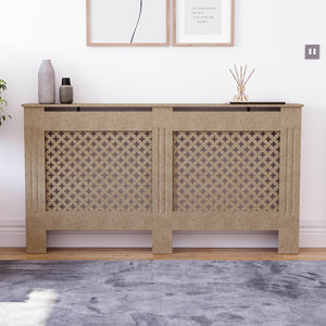 Oxford Radiator Cover - Unfinished, Large