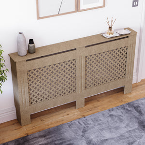 Oxford Radiator Cover - Unfinished, Large