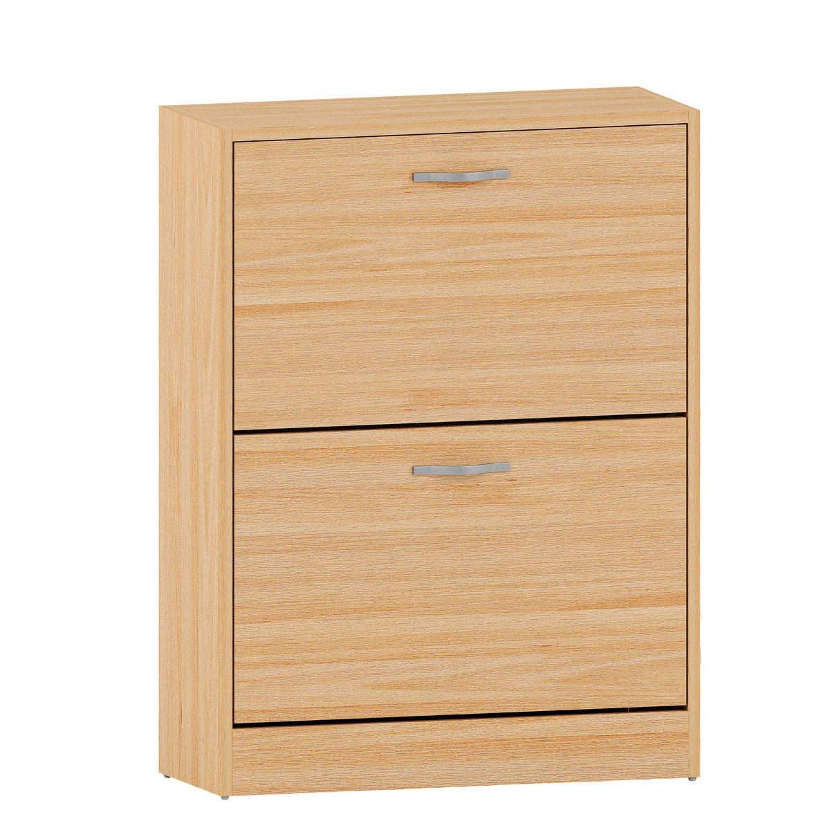 2-Drawer Shoe Cabinet, Pine