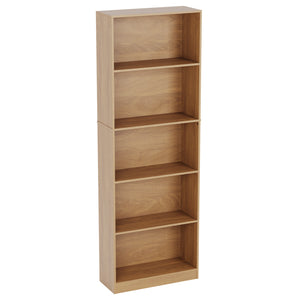 Cambridge 5-Tier Extra Large Bookcase - Oak