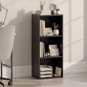Oxford 3-Tier Cube Bookcase - Black