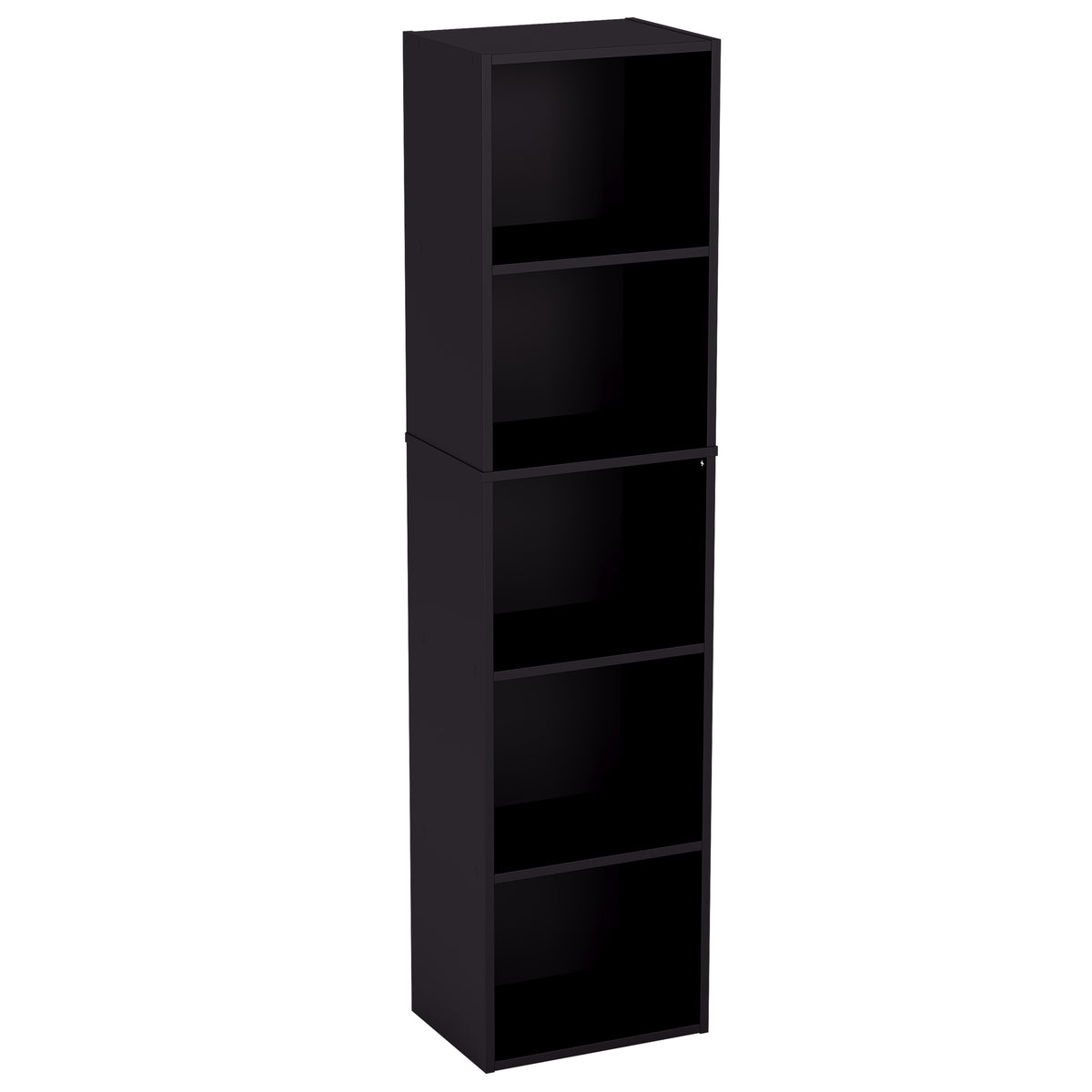 Oxford 5-Tier Cube Bookcase - Black