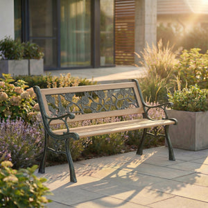 Garden Bench - Rose Style