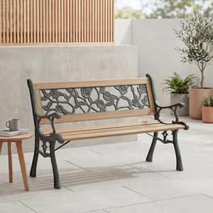 Garden Bench - Rose Style