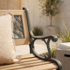 Garden Bench - Twin Cross Style