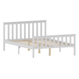 Milan Wooden Bed, High Foot