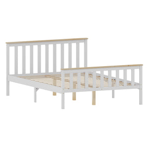 Milan Wooden Bed, High Foot