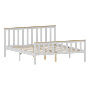 Milan Wooden Bed, High Foot