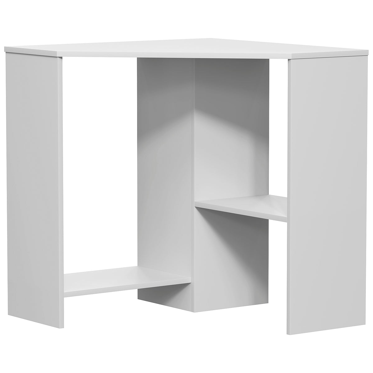 Hetton Corner Computer Desk - White