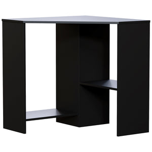 Hetton Corner Computer Desk - Black