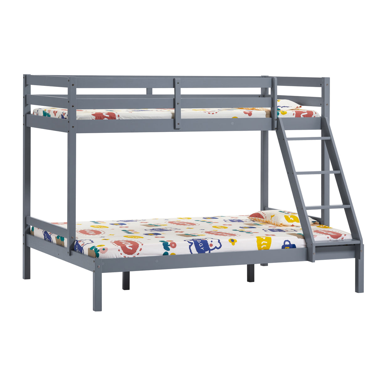 Sydney Triple Sleeper Bunk Bed - Grey