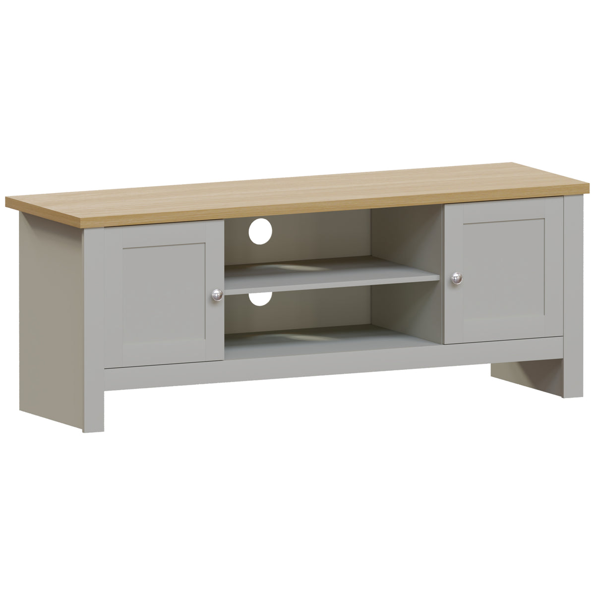 Arlington 2-Door TV Unit - Grey