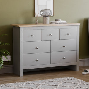 Arlington 7-Drawer Chest - Grey
