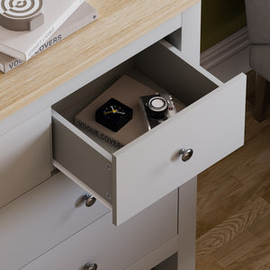 Arlington 7-Drawer Chest - Grey