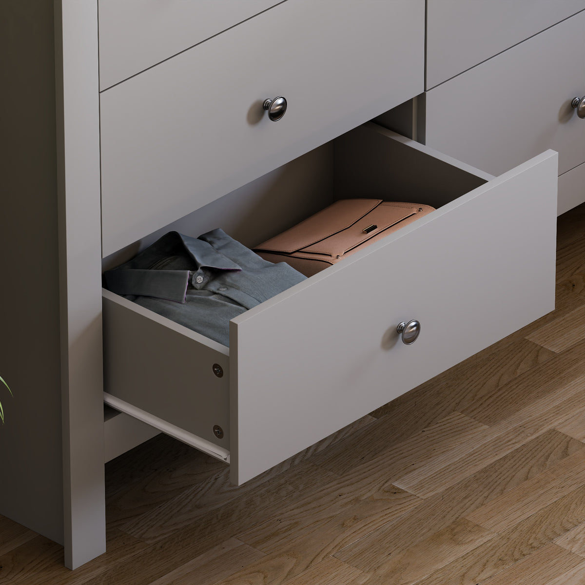 Arlington 7-Drawer Chest - Grey