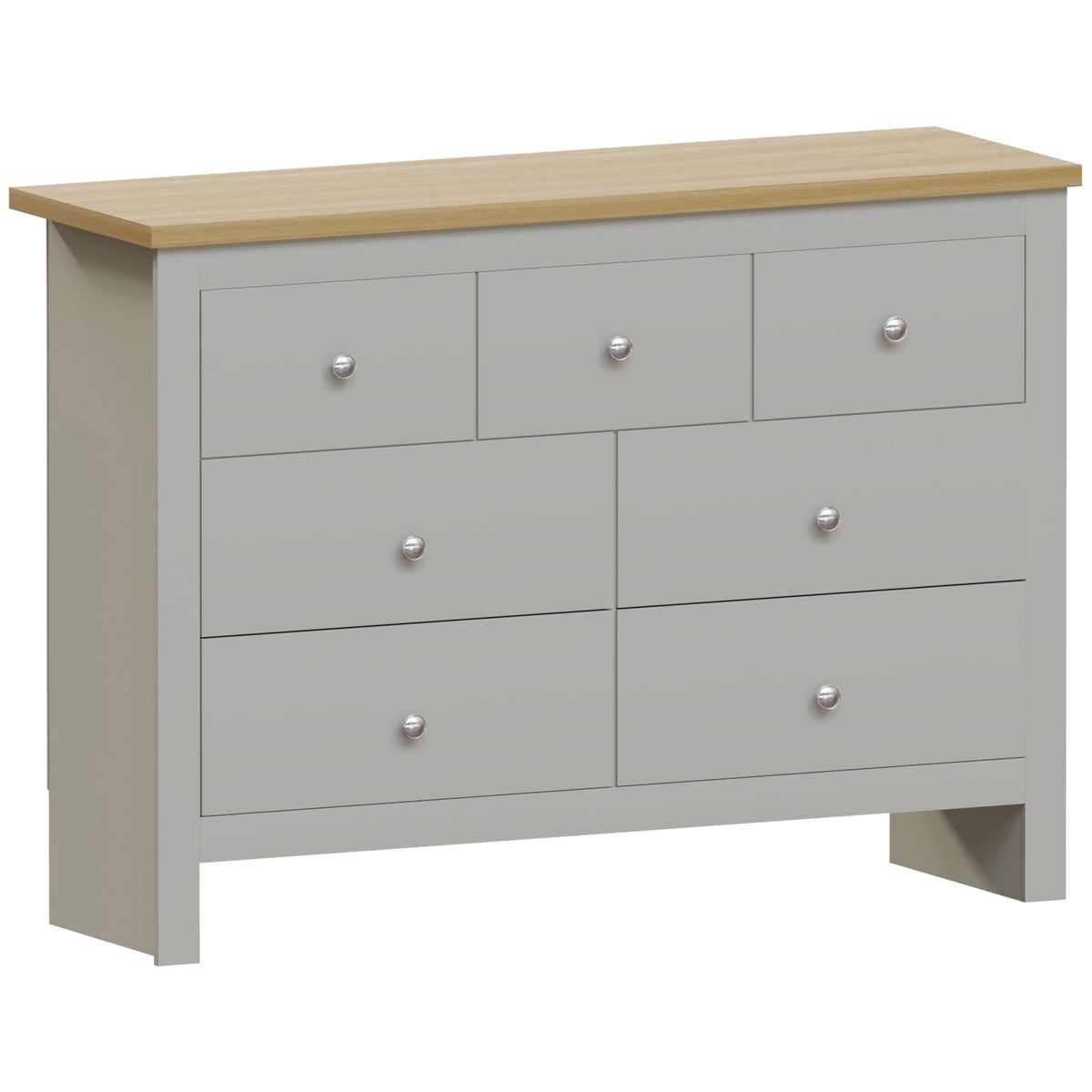 Arlington 7-Drawer Chest - Grey