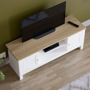 Arlington 2-Door TV Unit - White