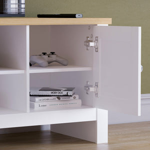Arlington 2-Door TV Unit - White