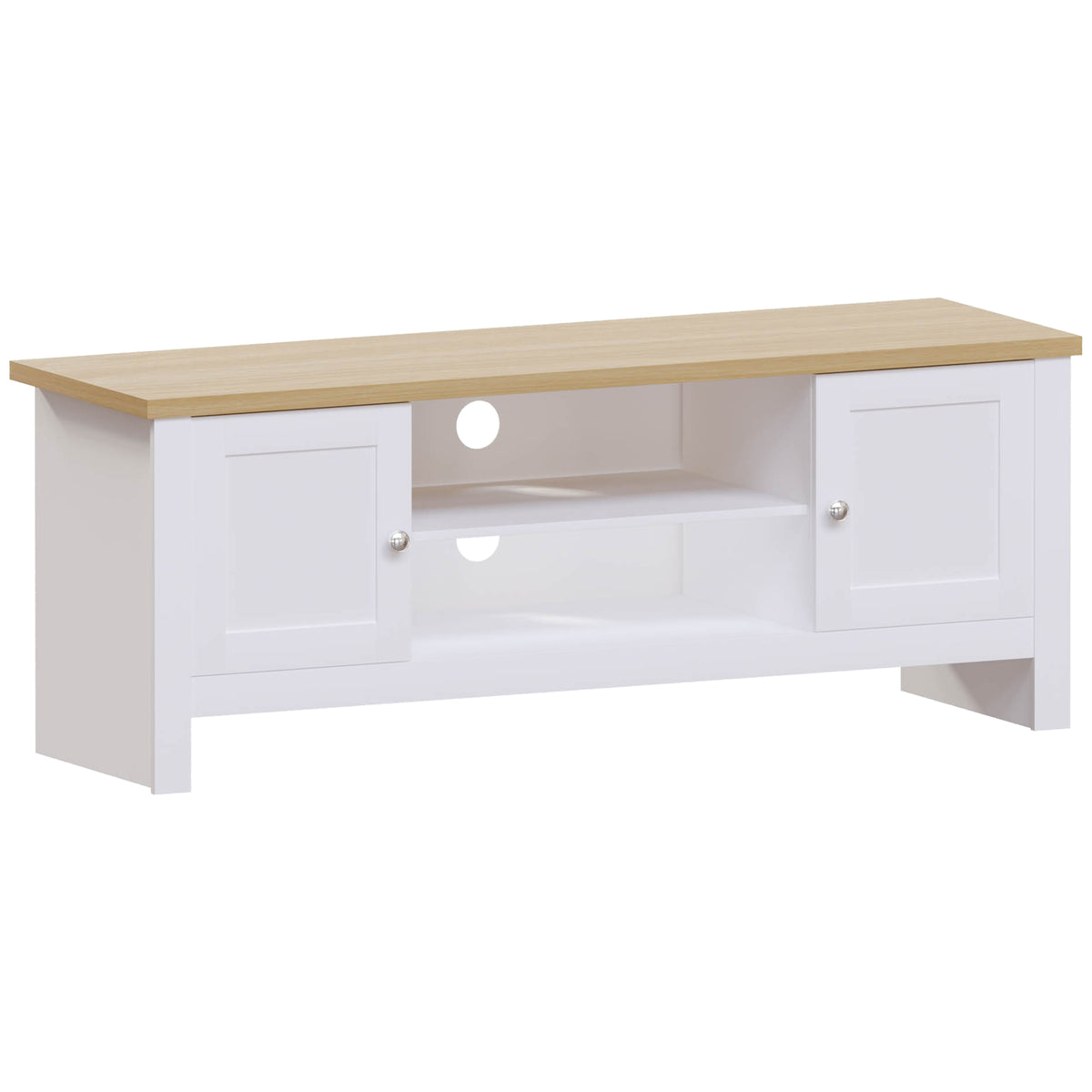 Arlington 2-Door TV Unit - White