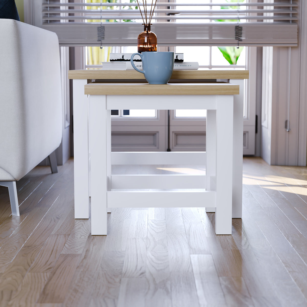Arlington Nest Of Tables - White