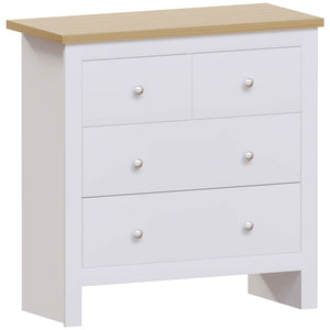 Arlington 4-Drawer Chest - White