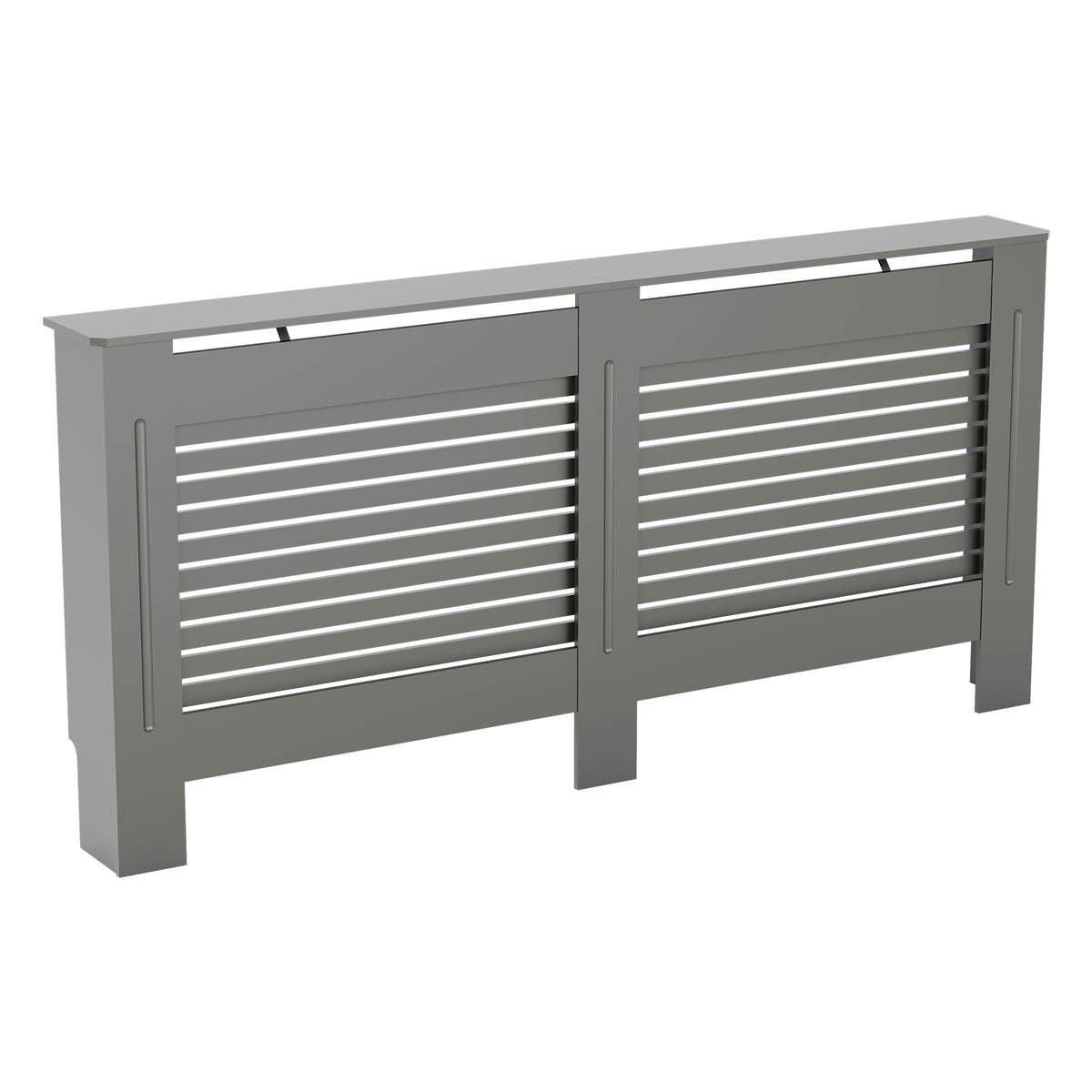 Milton Radiator Cover - Grey, Extra Large