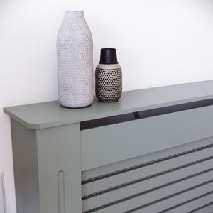 Milton Radiator Cover - Grey, Extra Large