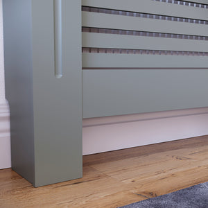 Milton Radiator Cover - Grey, Extra Large