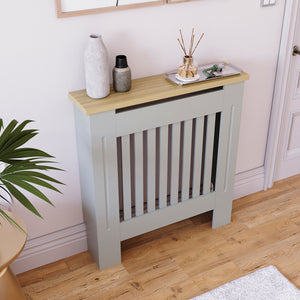 Arlington Radiator Cover - Grey, Small