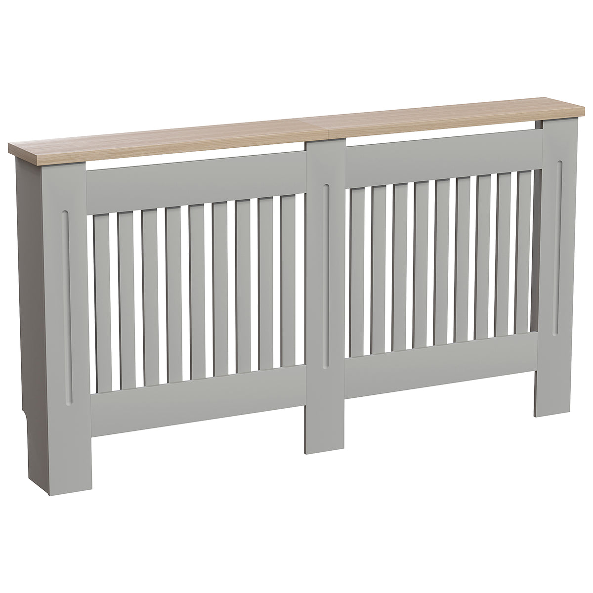Arlington Radiator Cover - Grey, Large