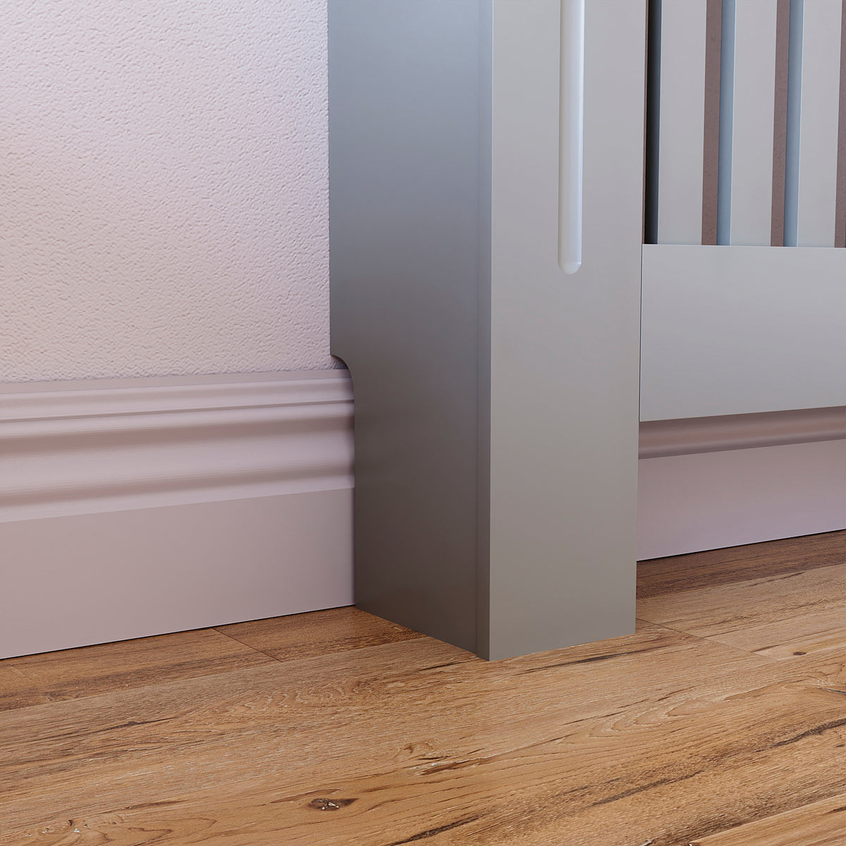 Arlington Radiator Cover - Grey, Large