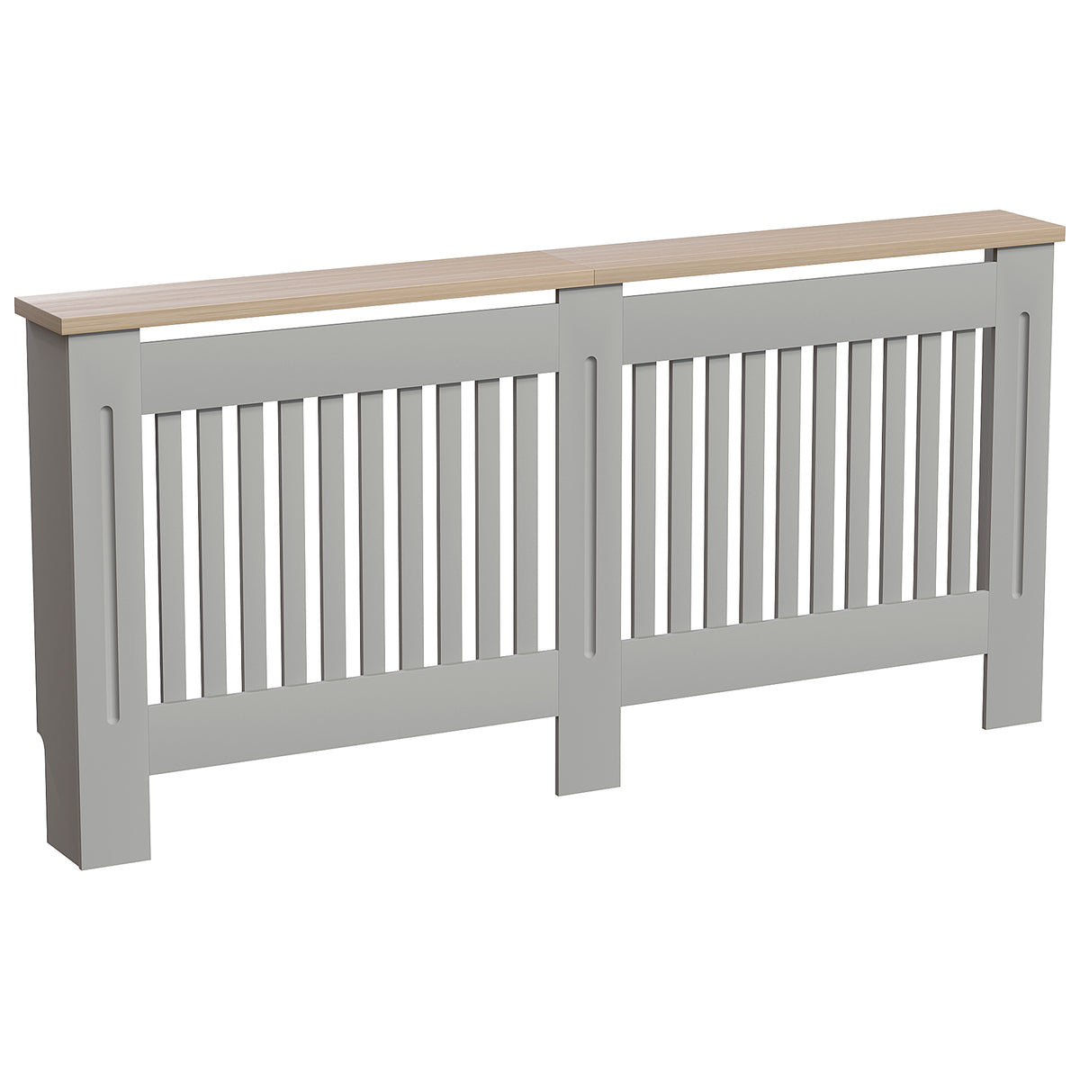 Arlington Radiator Cover - Grey, Extra Large